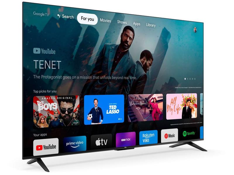 Smart TV 50” 4K LED TCL 50P635 VA Wi-Fi Bluetooth HDR Google
